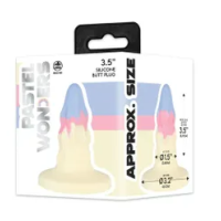 Pastel Wonders - 8.9 cm Silicone Butt Plug